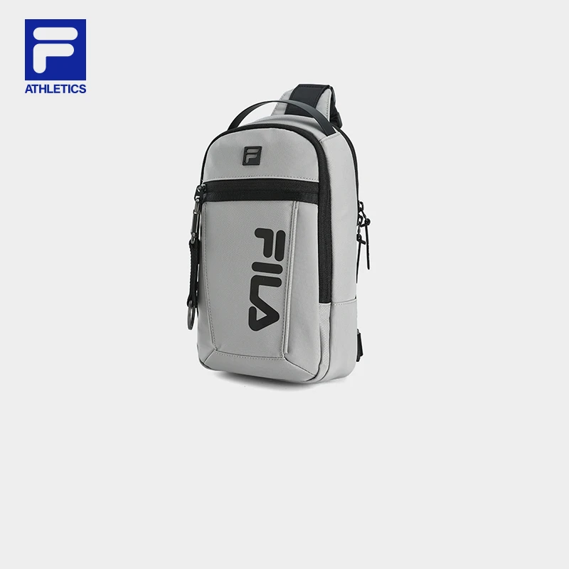 FILA 斐乐男包胸包2025春健身运动随身包单肩包斜挎包A13M511102F