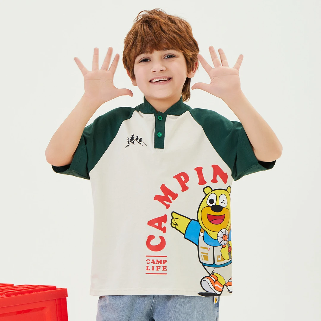 2023夏季新款卡通印花POLO衫-X232105015