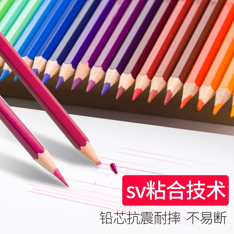 24色纸盒装德国正品辉柏嘉油性彩铅城堡水溶性彩色铅笔专业学生用