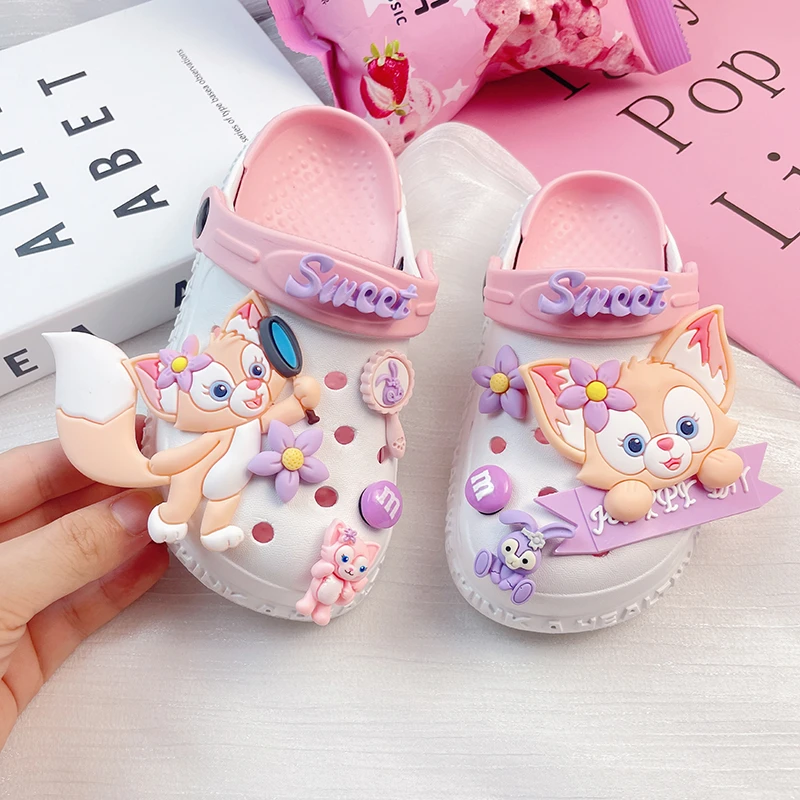 网红女童凉拖两穿夏款外穿防滑时尚洋气2025年新款儿童洞洞鞋拖鞋