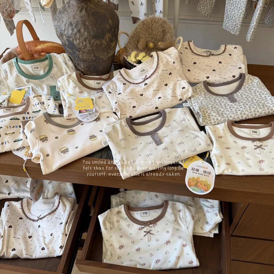 自发热|德芙绒北欧风森系秋冬加厚家居服025德芙绒