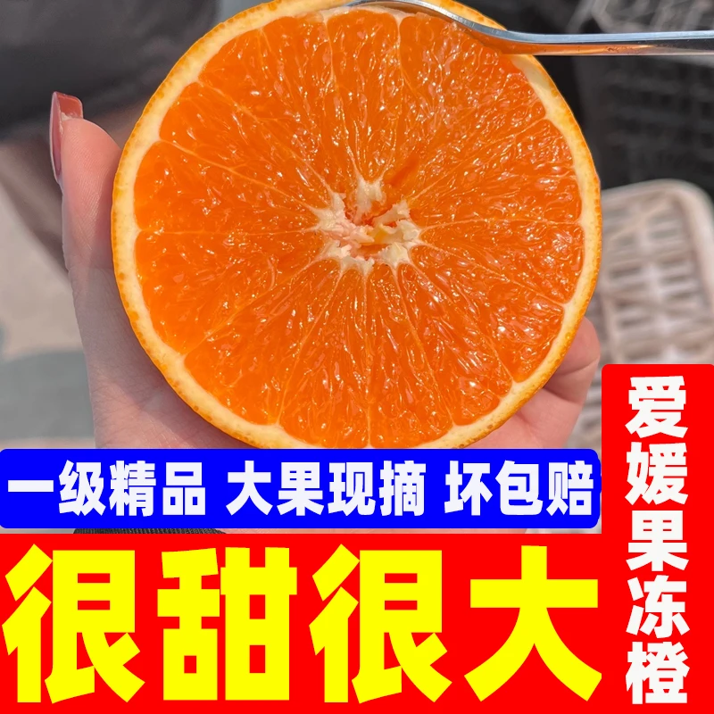 四川爱媛38号果冻橙手剥橙子新鲜当季孕妇水果桔子整箱大果