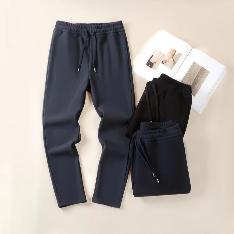 【方便专属】凯撒经典款含羊毛蚕丝情侣卫裤24270-16MF