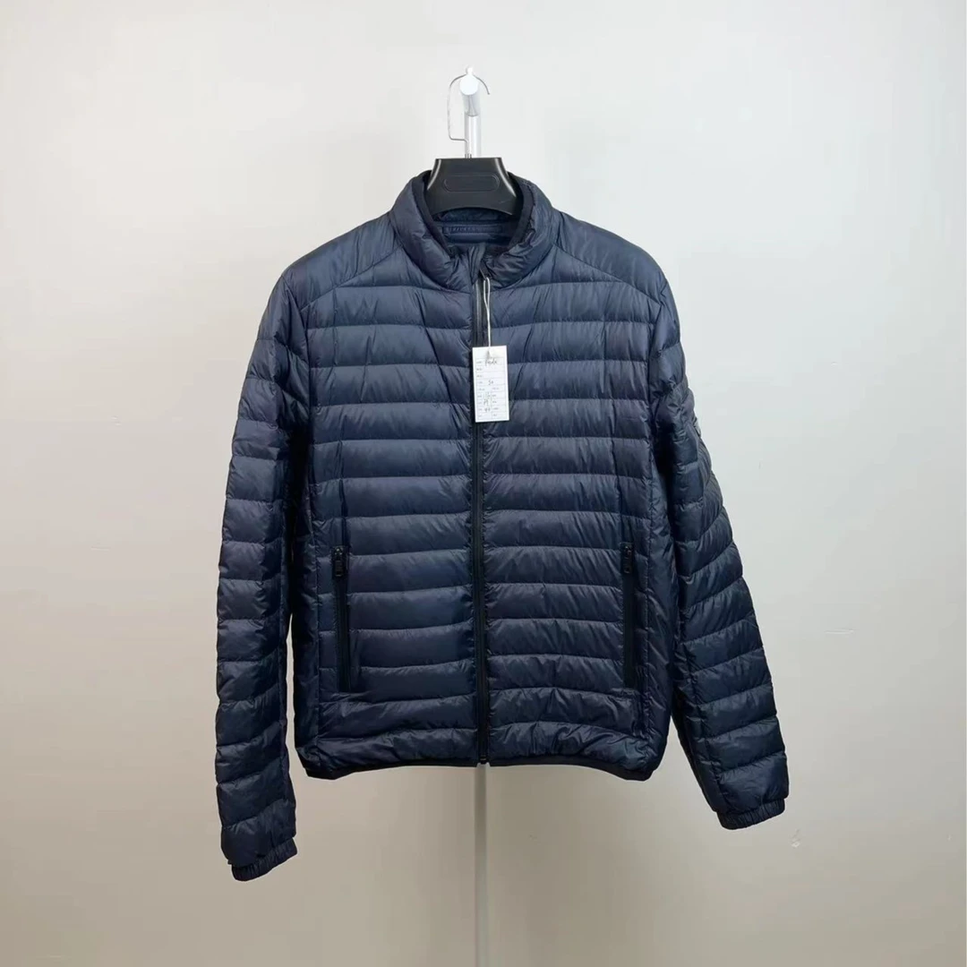 Prada/普拉达/藏蓝色 三角标 羽绒服 休闲夹克/准新成色/尺码50