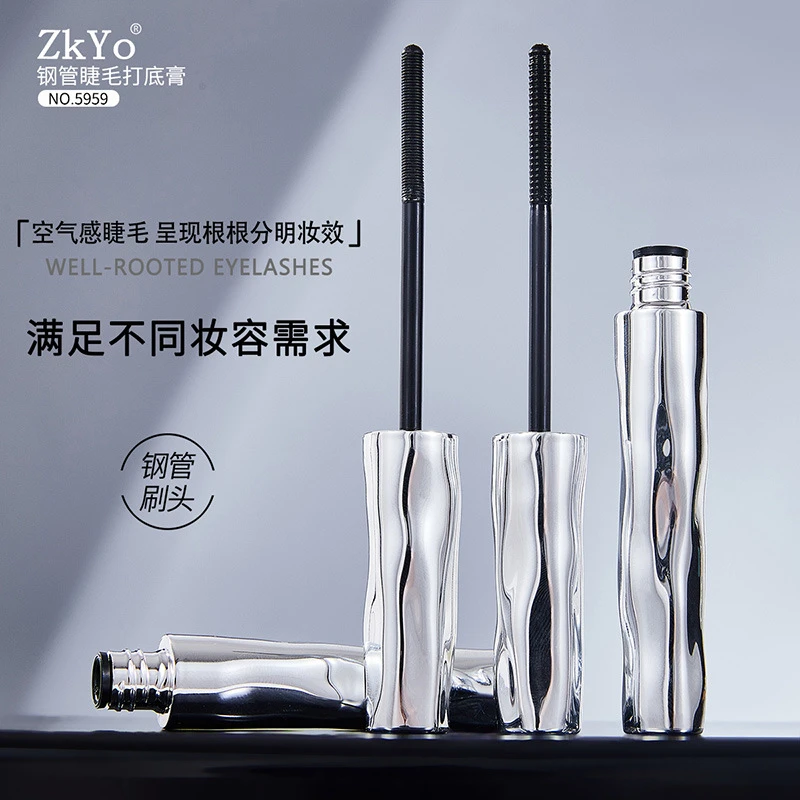 钢管睫毛打底膏持妆卷翘防水防汗纤长不晕染螺纹钢管睫毛膏