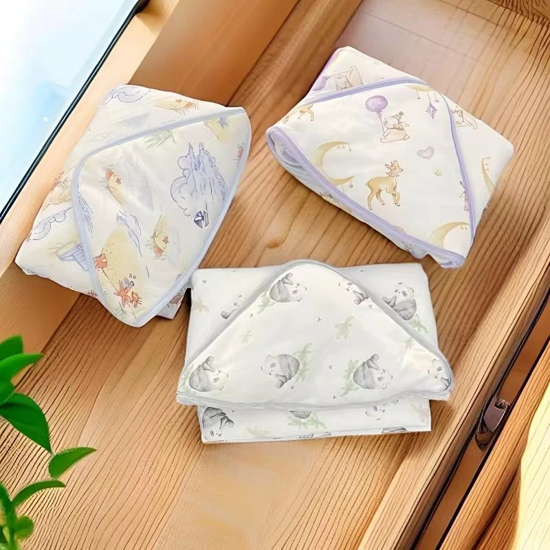 【棉小兜桑蚕丝抱被 】婴幼儿产房抱被