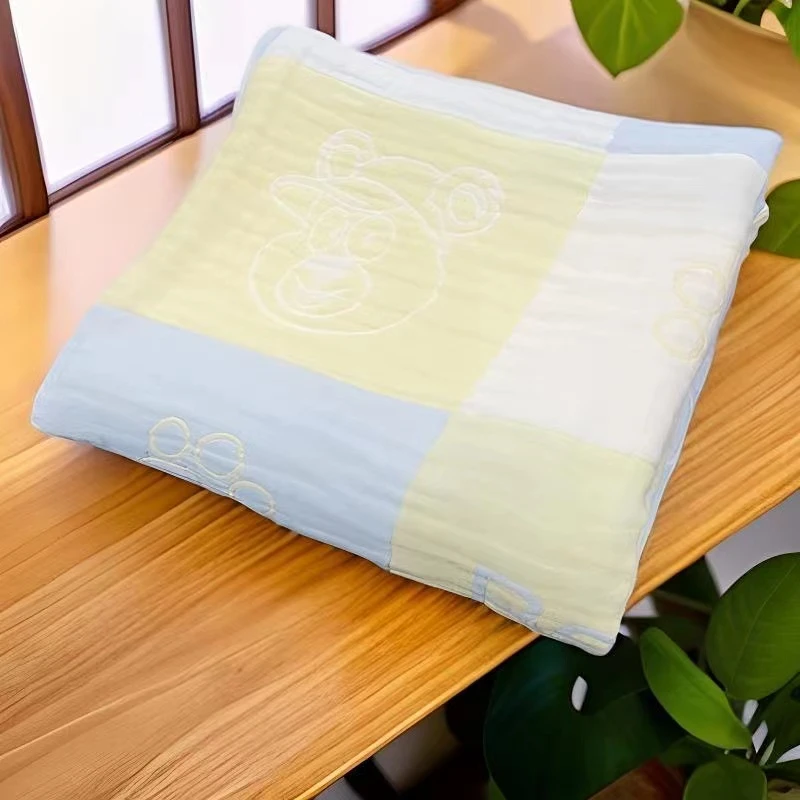 【卡ku熊浴巾】新生儿洗澡吸水超柔