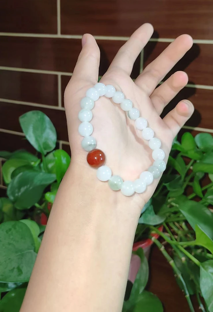 百搭天山翠天然手链