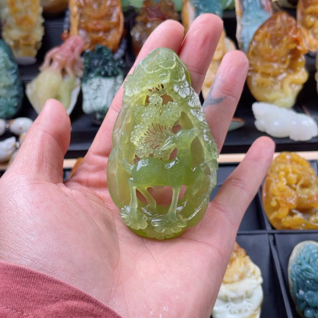 【闪购商品】岫玉挂件未镶嵌泽*