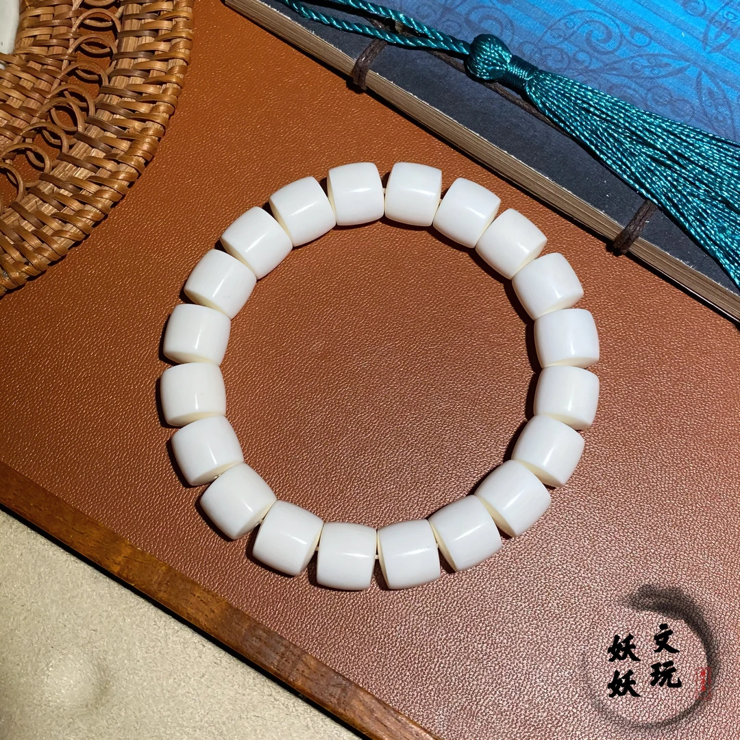 【M2】‘’冰芯料’’猛犸直切手串11mm精工料质细润