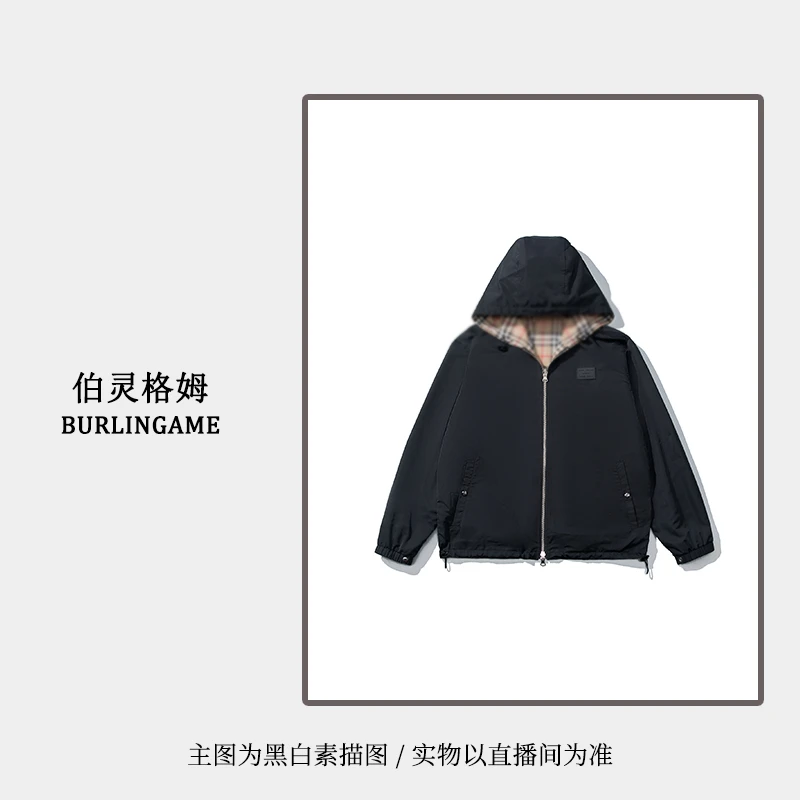 【两面夹克】三防2024休闲轻户外秋季新款男女同款两面穿夹克 ML