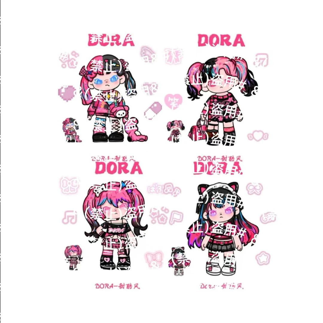 【爆款】5D美甲贴纸果冻贴纸手机壳DIY立体卡通浮雕贴纸