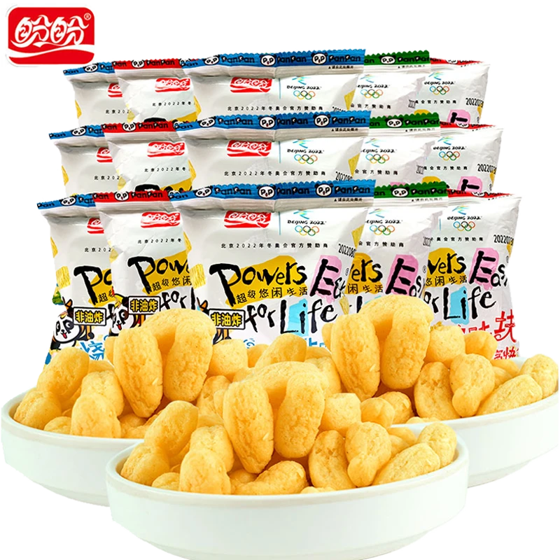 【精选】盼盼麦香鸡味块小包装解馋膨化休闲食品 8g*20包 混合味
