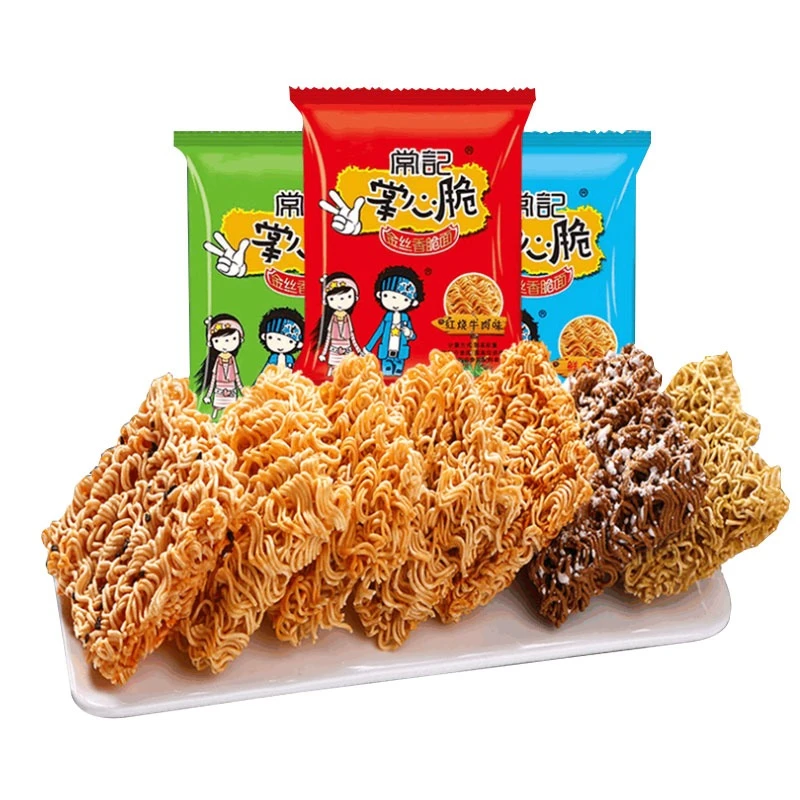 【精选】常记掌心脆干脆面 20g*10包口味随机（约200g）