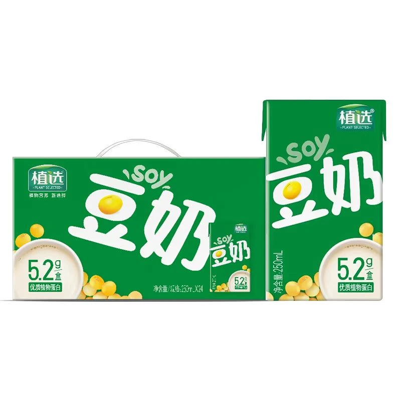 伊利植选豆奶 250ml*24盒 营养早餐优质植物蛋白整箱