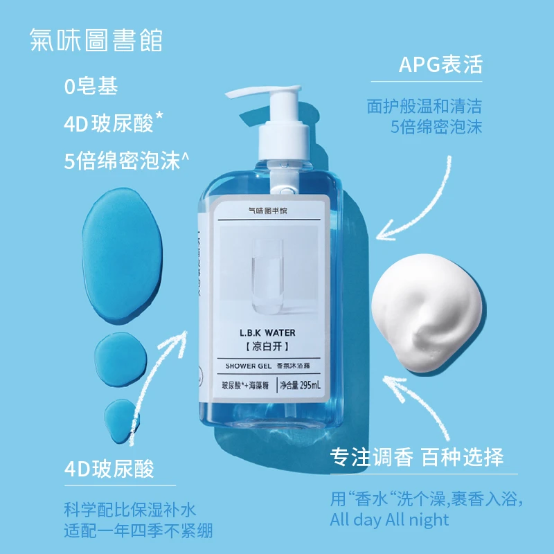 气味图书馆香氛面护级沐浴露身体乳持久留香补水 DR