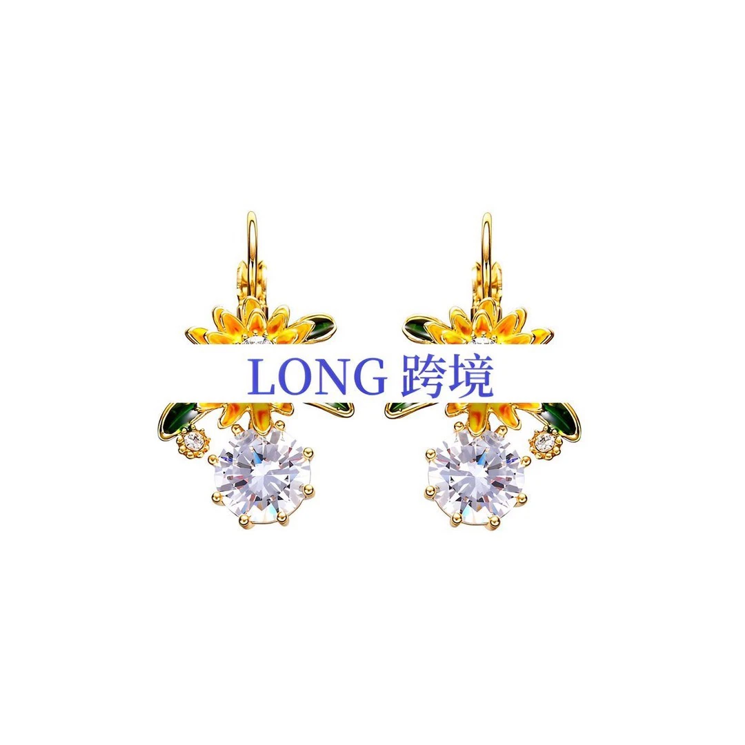 铜合金耳饰 外贸DP高品耳环-1152