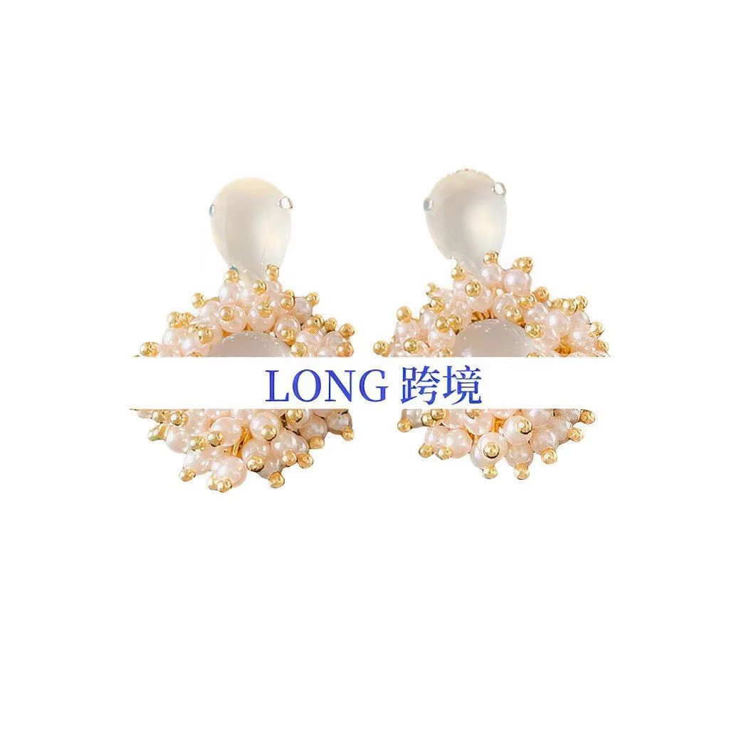 铜合金耳饰 外贸DP高品耳环-A1099