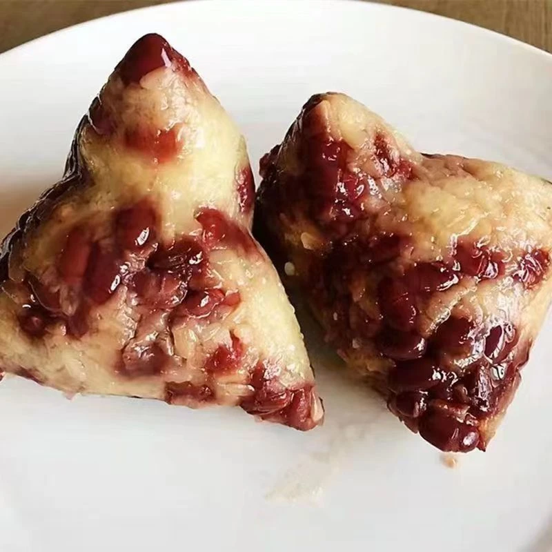老味道端午节粽子真空包装速食熟粽子加热即食碱水红豆糯米粽子