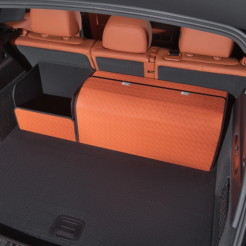 适用于理想one/l9/l7/l8/L6车载后备箱收纳箱折叠便捷储物箱防水