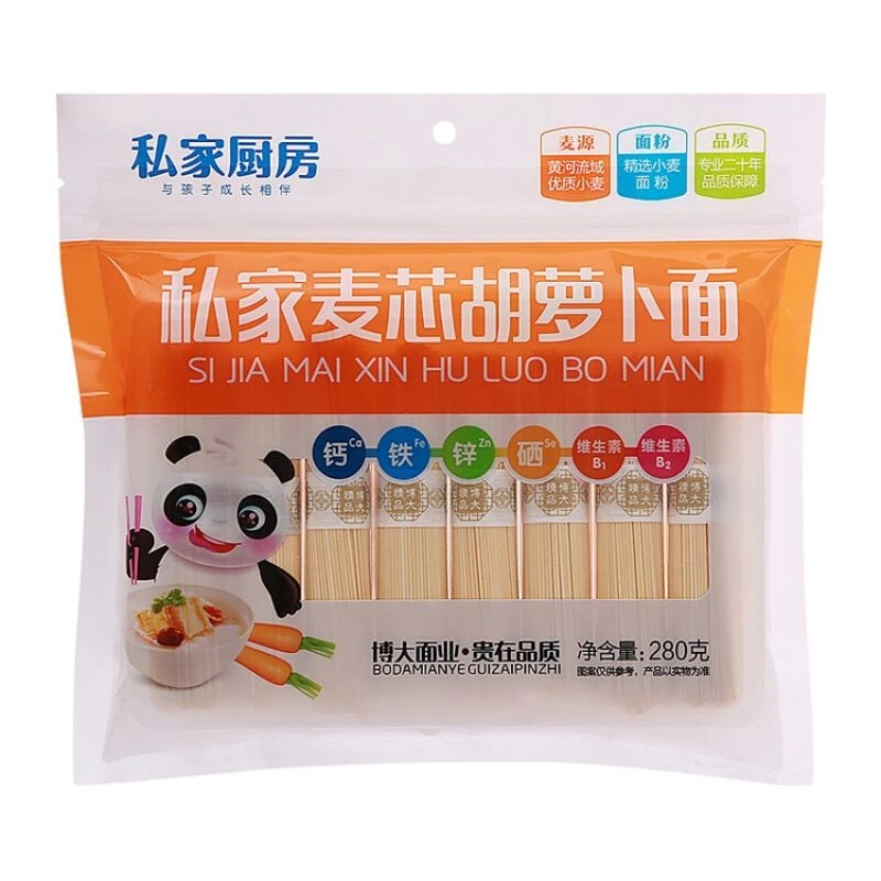 博大私家麦芯胡萝卜面280g