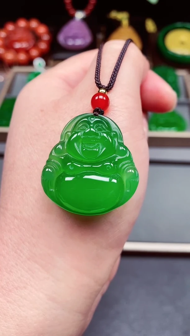 【闪购商品】玛瑙/玉髓颈饰未镶嵌佛公