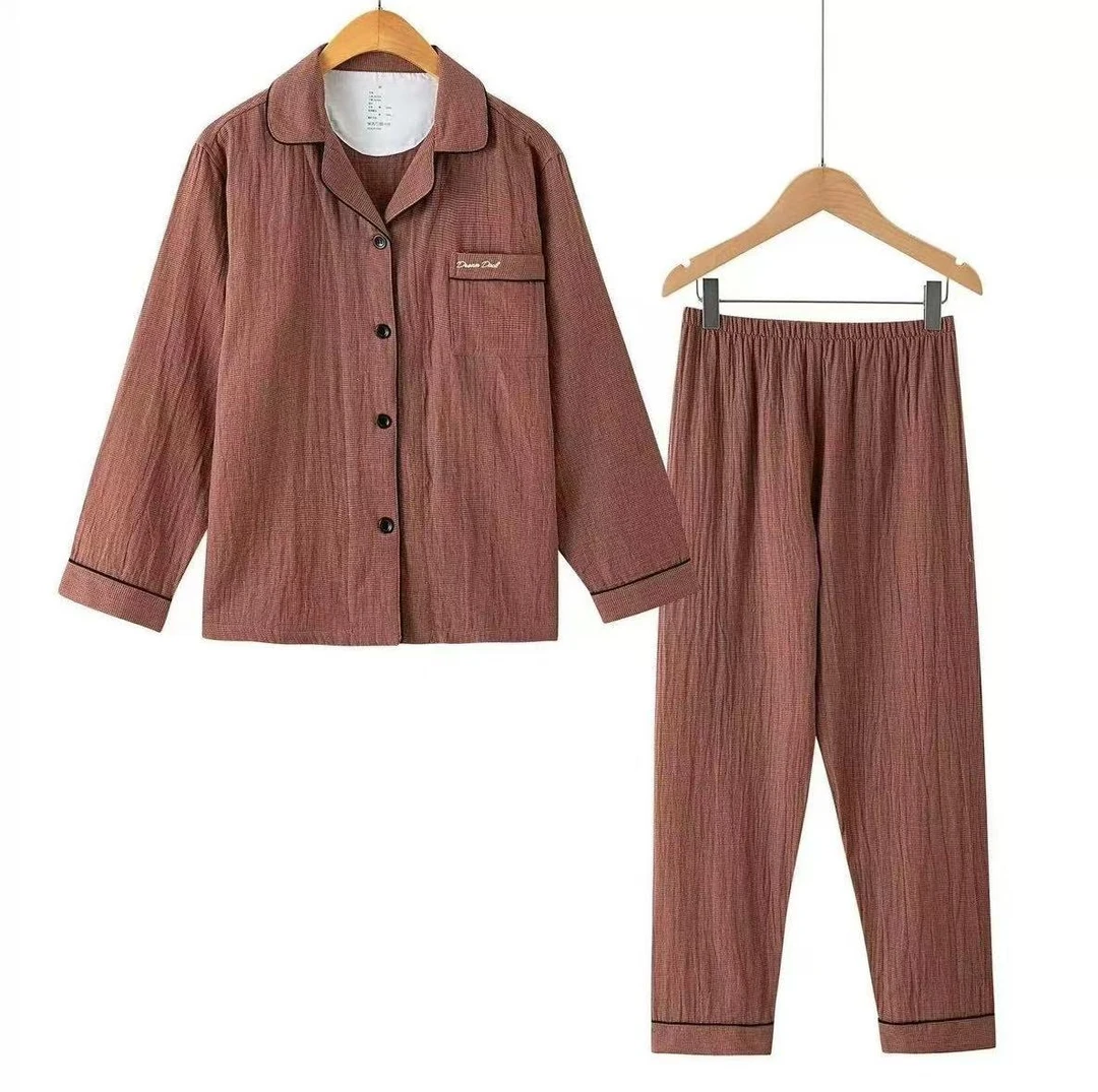 【芦二双家超级舒服的新中式睡衣家居服】