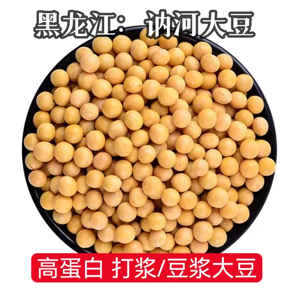 东北大豆/黄豆/豆浆大豆/5斤包邮/黑龙江讷河产地直发