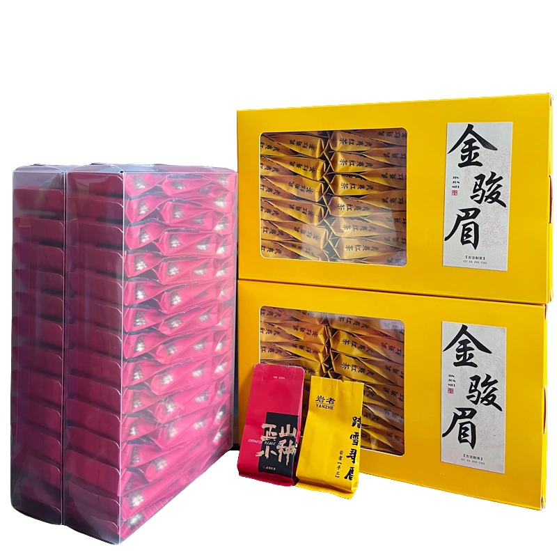 武夷山桐木关金骏眉红茶500g正山小种500g蜜香花香春季花果香茶叶