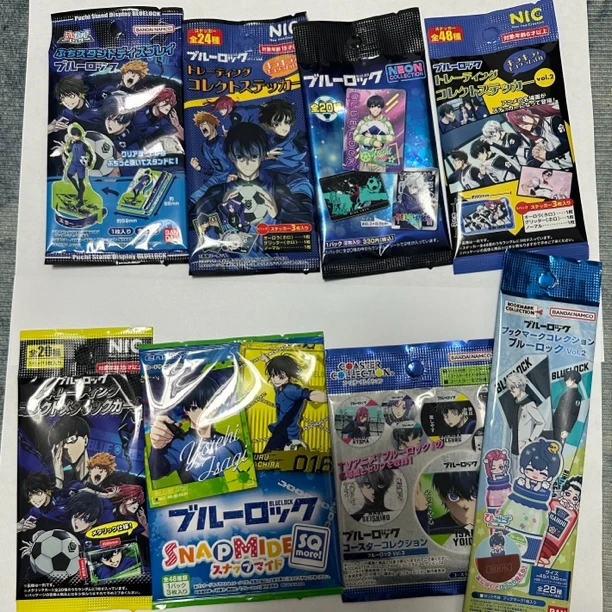 【蓝锁盲袋系列大合集】书签杯垫 透卡贴纸 冰箱贴徽章 默认代拆