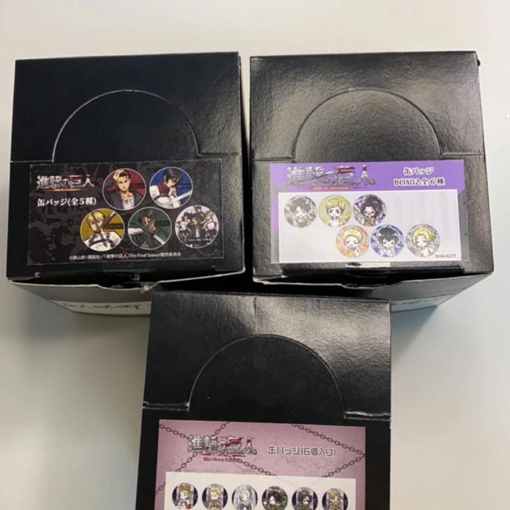 【进击的巨人】吧唧合集盲盒读书Q版油漆马来漫画默认代拆