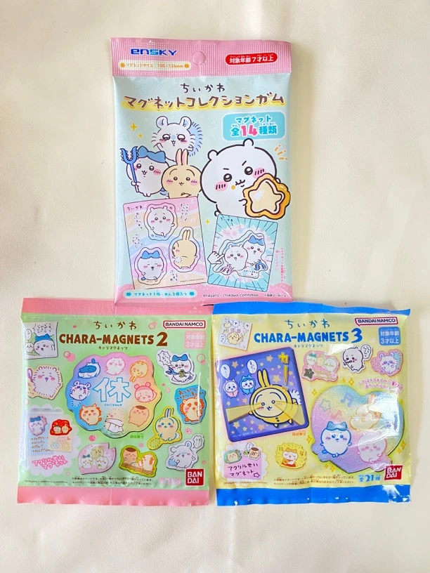 【chiikawa冰箱贴】软磁食玩冰箱贴盲袋 默认代拆