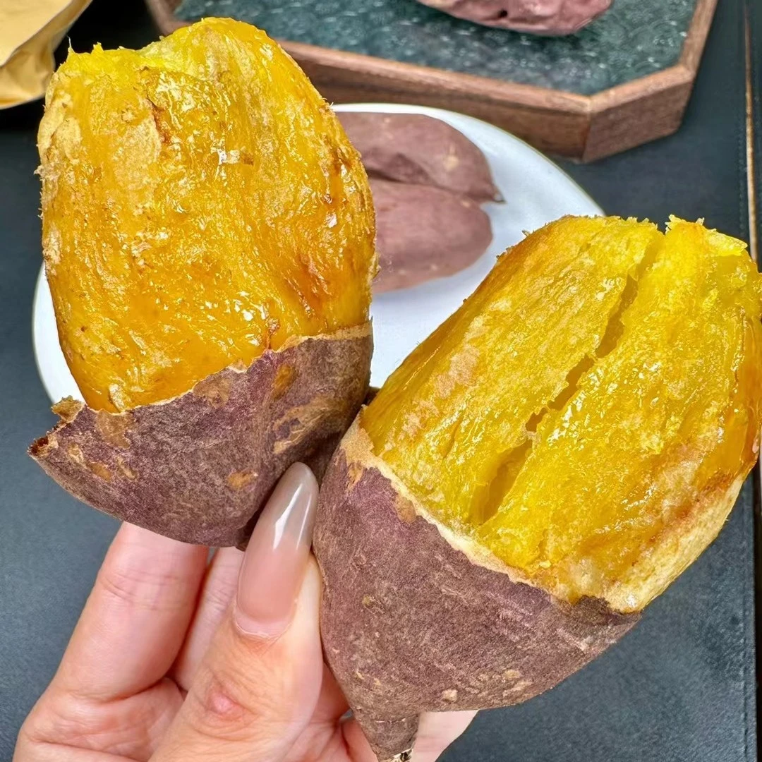 新鲜现挖榴莲蜜薯玛莎莉红薯超甜软糯小番薯正宗黄心香甜板栗番薯