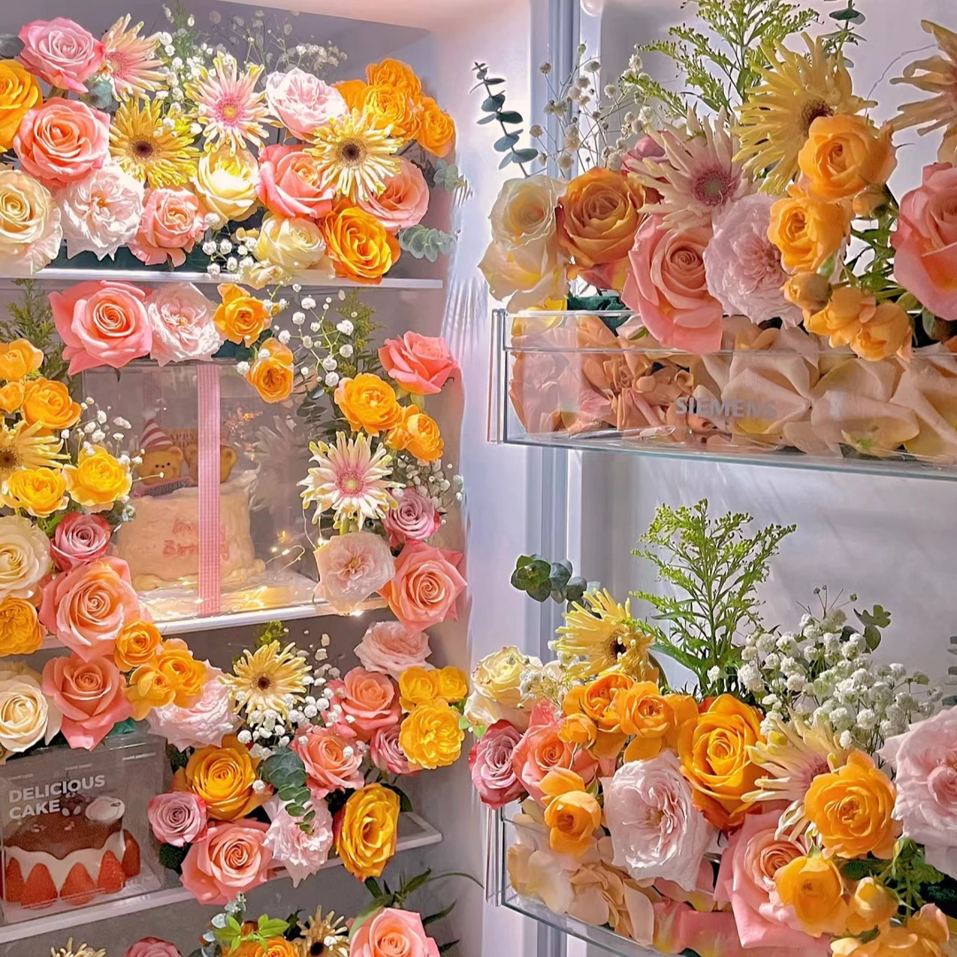 【组合】爱莎5枝+红豆5枝+巧克力5枝