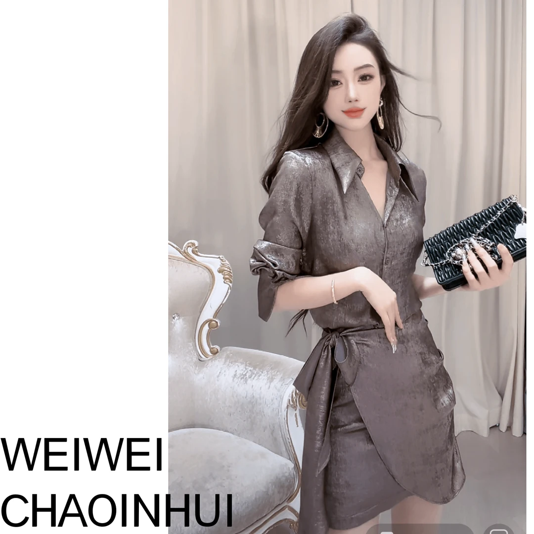 意模【薇薇高端欧货】欧货秋季时尚轻奢网红爆款时尚套装 30860092