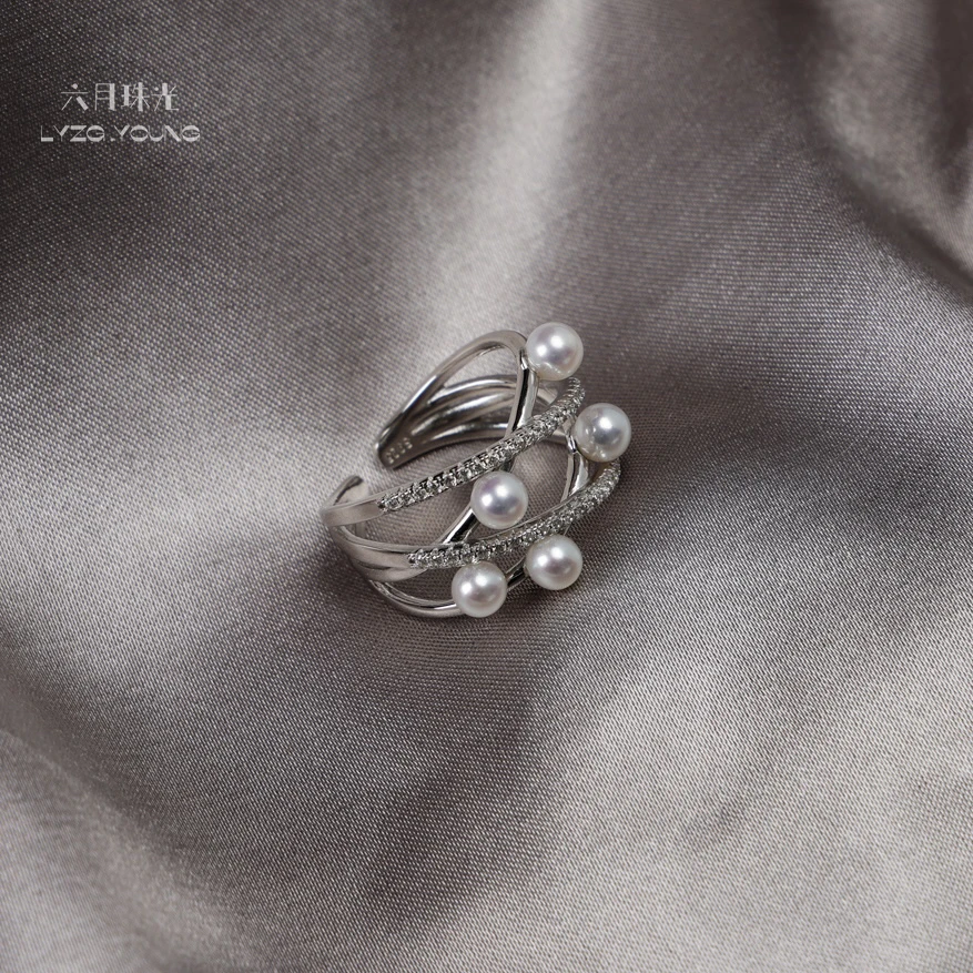 【六月珠光】宝藏女孩设计款银质戒指