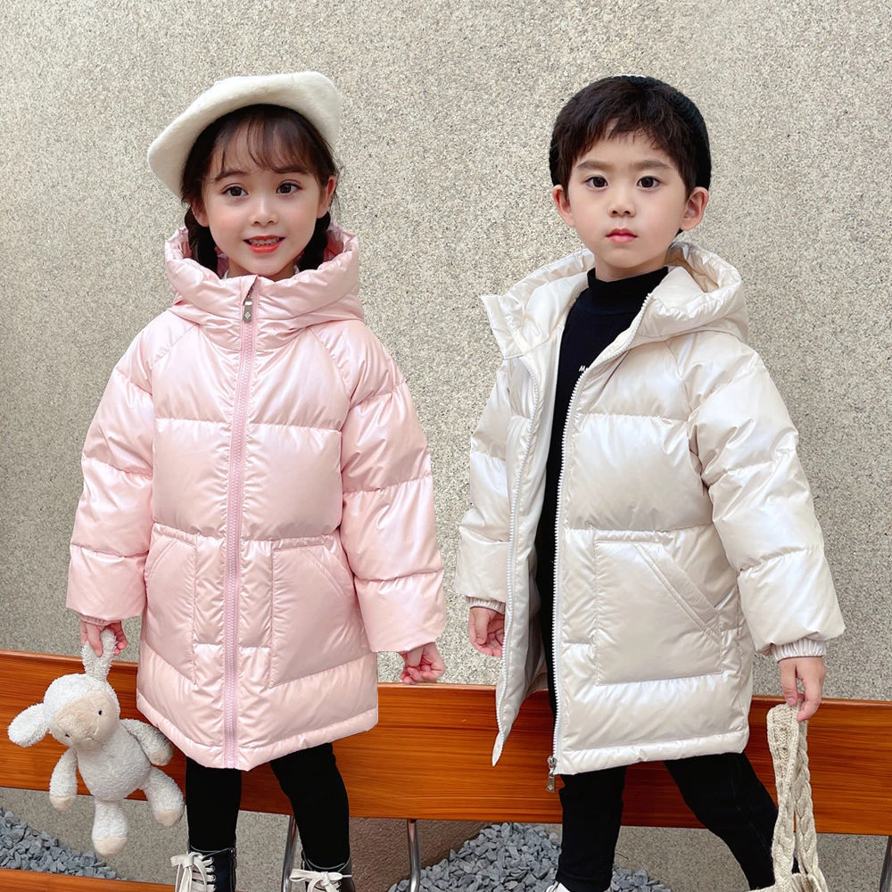 【双12活动】儿童羽绒服中长款男女童免洗过膝新款中大童宝宝洋气加