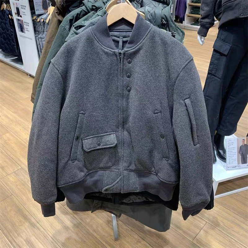 男装！木巨699+空气棉服情侣款休闲保暖飞行夹克外套棒球服上衣