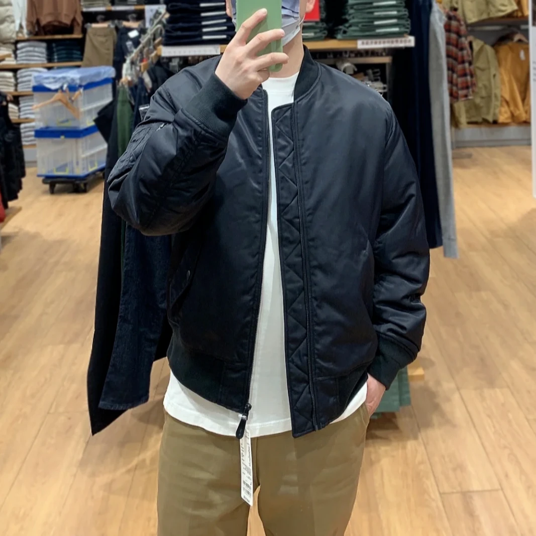 法兮！秋冬男女装夹棉飞行服棒球服夹克外套防风防泼水军旅风棉服