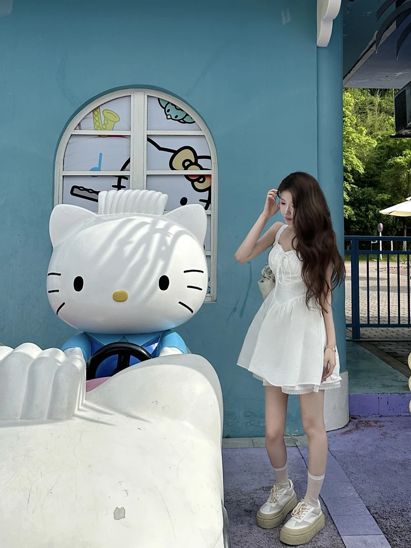 【双十二特惠】小白花棉布裙