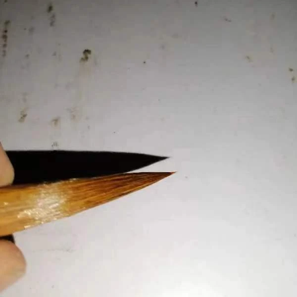 8支中兼毫毛笔合拍