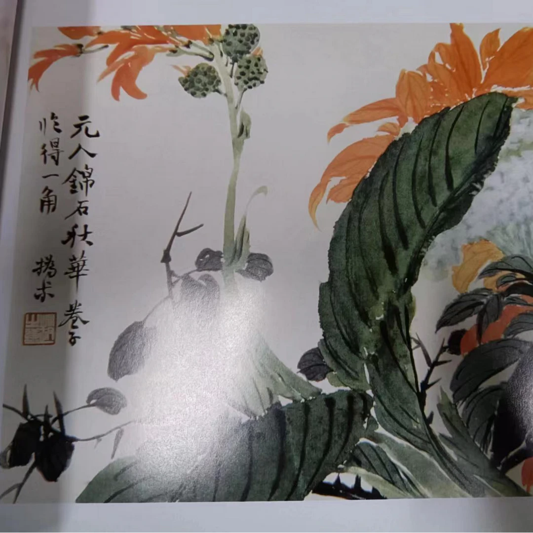 书角磨损,花卉赵之谦,荣宝斋