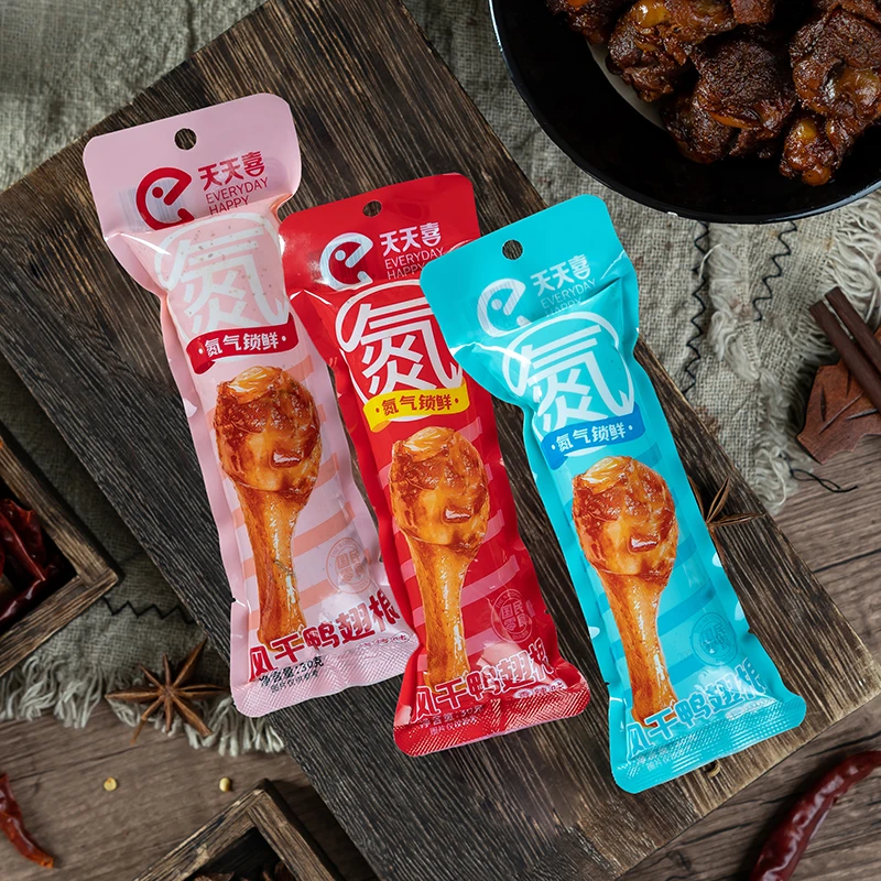 天天喜氮气锁鲜鸭翅根美味休闲食品即食解馋零食|九月到期