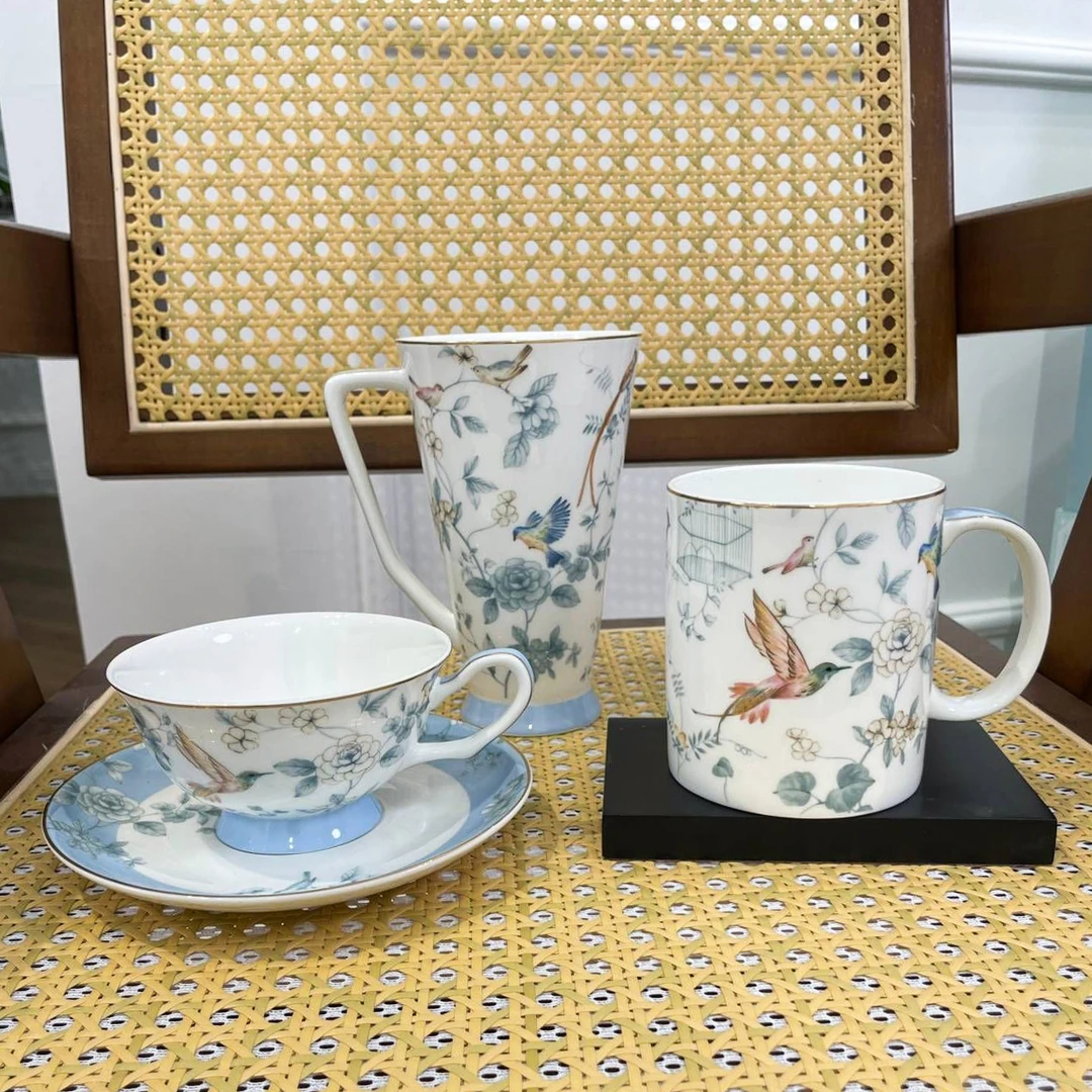 遇见查里    雀鸟系列骨瓷杯