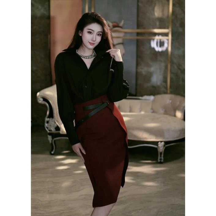 SEJI/瑟纪【都市氛围感】新中式裙子