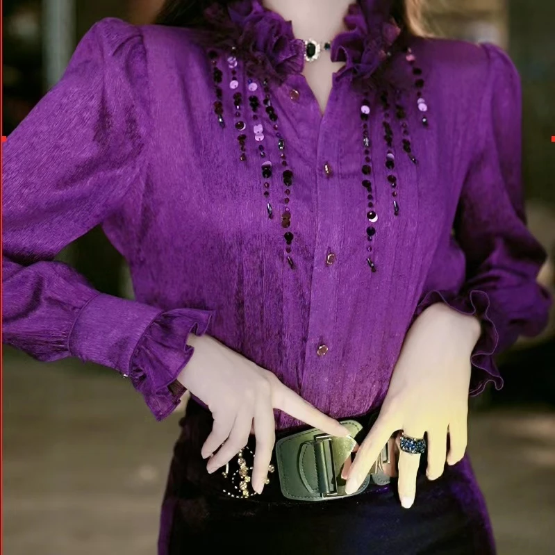 SEJI/瑟纪10.12【首尔女主】重工气质上衣