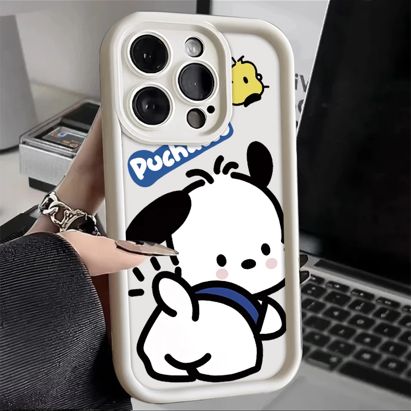 可爱卡通小狗适用iPhone15/14/13苹果12手机壳华为oppo小米vivo套