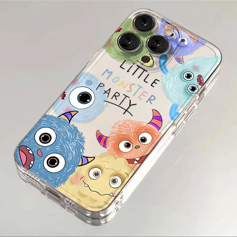 DINGLIN七只小怪兽iphone15/13苹果14pro手机壳华为vivo小米oppo