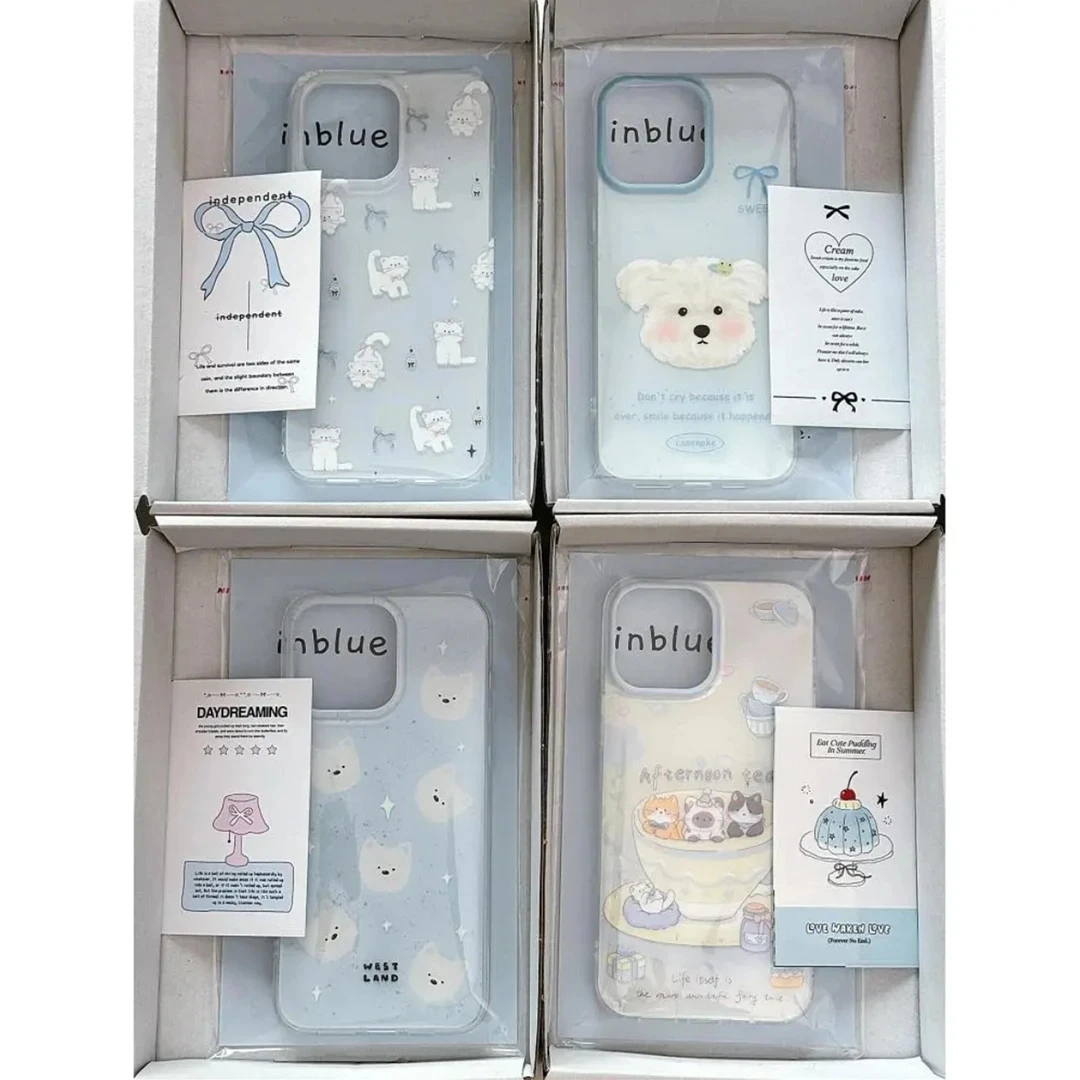 奥菲顿卡通动物适用iPhone16/15promax高透14手机软壳苹果13/12套