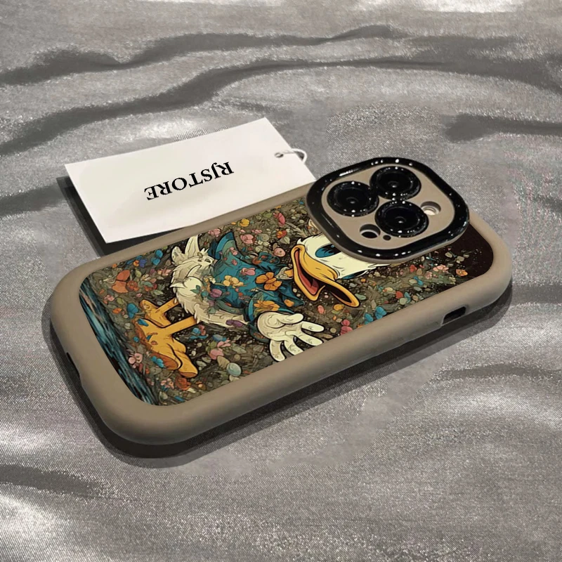 奥菲顿秋冬可爱鸭子苹果华为vivo小米oppo手机壳iphone15/14/13套